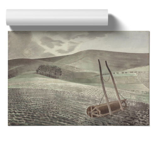 Eric Ravilious Downs In Winter Unframed Wall Art Poster Print Decor Living Room - Picture 1 of 4