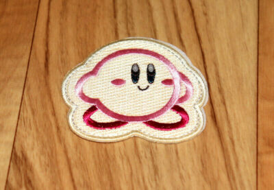 Kirby's Epic Yarn Nintendo Wii U Promo Aufnäher Patch E3 2010 Rare Collectible