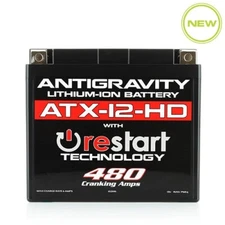 Antigravity Batteries® AG-ATX12-HD-RS - ATX12-HD Re-Start 480 CA Battery