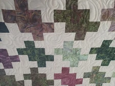 Computerized, longarm quilting service, Machine quilting, E2E quilting 