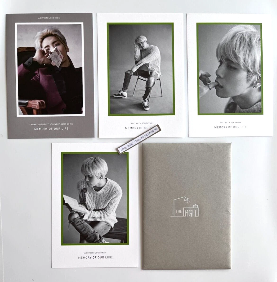 SHINee ジョンヒョン THE AGIT ポストカード ブック ジョンヒョン ソロ