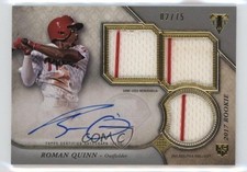 2017 Triple Threads Rookies and Future Phenoms Silver 2/75 Roman Quinn Auto 1ek2