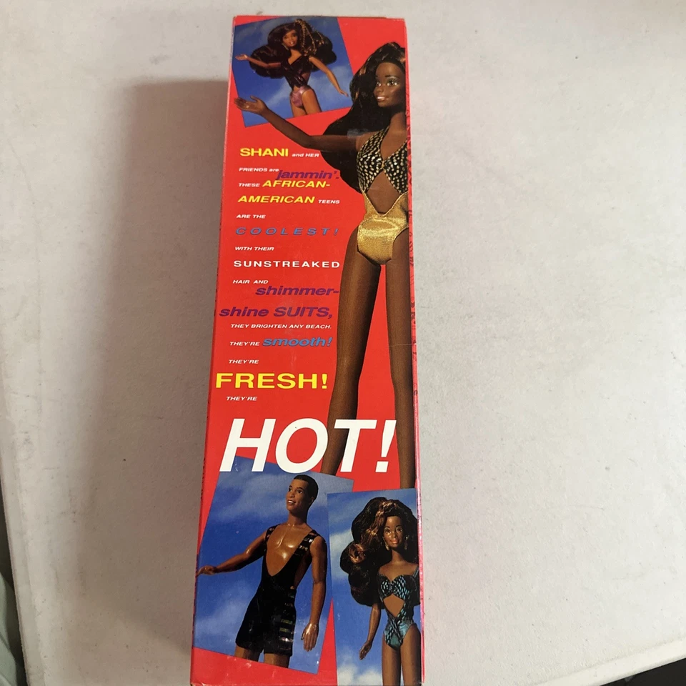 Muñeca Jamal Afroamericana Mattel Beach Streak Shani 1992 vintage #3802 Foto 4 de 4