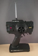 HPI RACING TF-1 AM 27MHz 2 Channel Transmitter  Ch 4 Crystal RC Car Parts RS4 