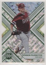 2018 Elite Extra Edition Status Emerald Die-Cut 12/49 Konnor Pilkington #80 1mx6