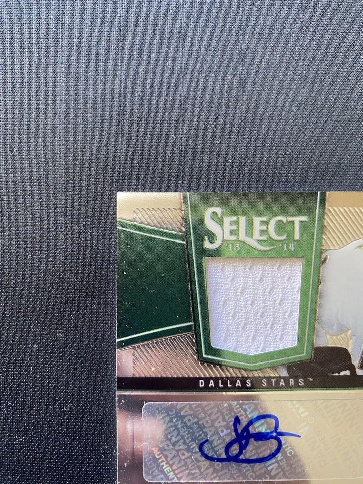 2013-14 Panini Select Stars Hockey Jamie Benn PATCH AUTO #ST-XB 01/25 /25 - Image 3 of 4