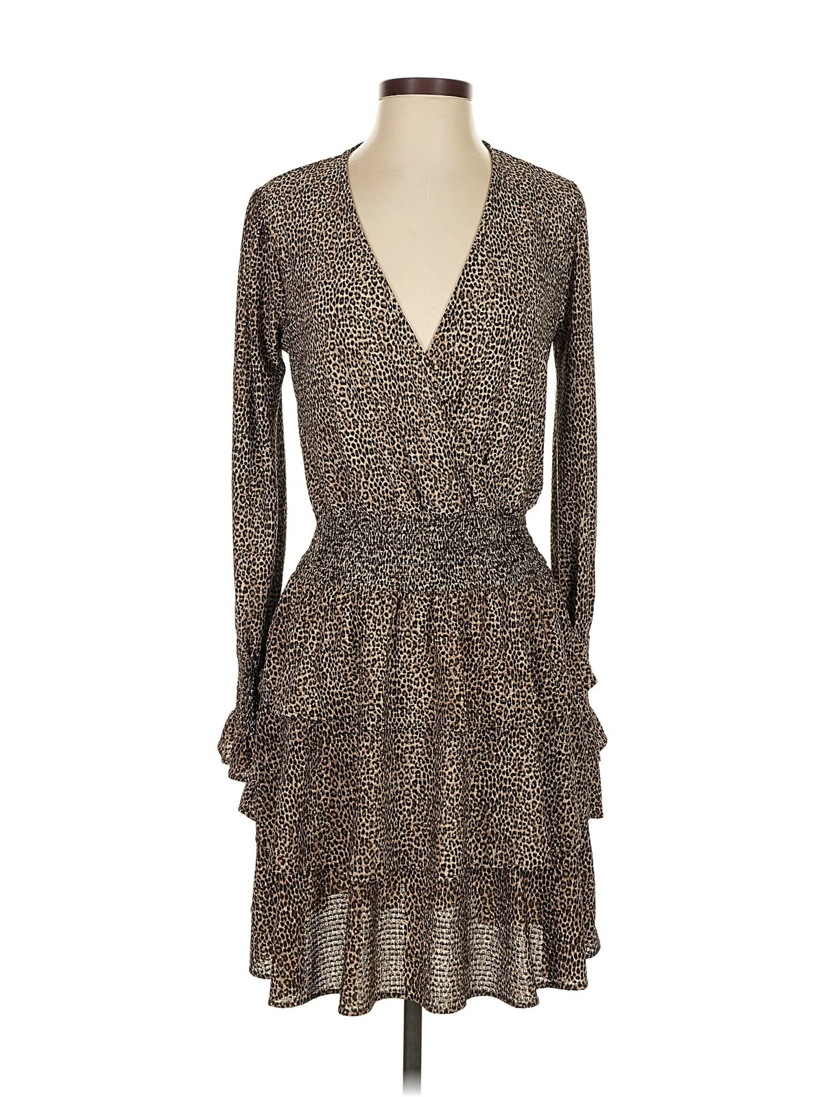 MICHAEL Michael Kors Women Brown Cocktail Dress S