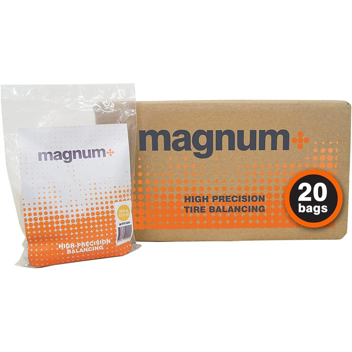 Martins Industries Magnum+ Tire Balancing Beads, 10.5oz / 300g, Case 20 Bags