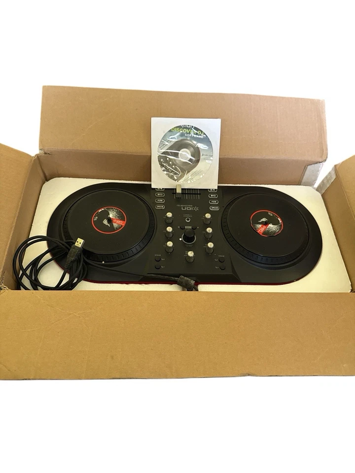 Sistema informático Ion Discover DJ Discovery PC Mac USB caja abierta nuevo en caja Foto 3 de 4