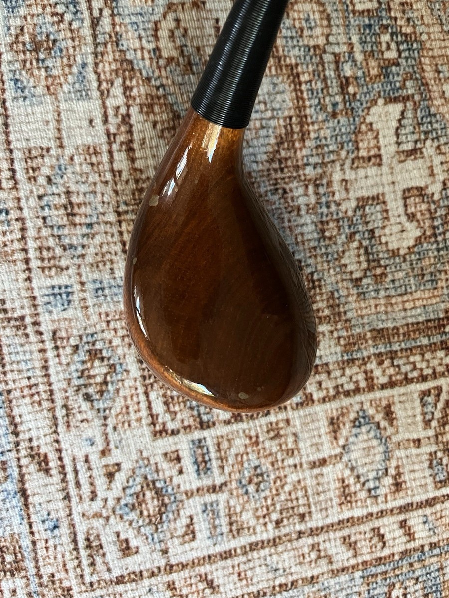 RARE* Wood Bros Texas Golf Co Persimmon Driver - DG S300 Stiff