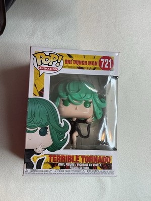 Funko POP! Animation: One Punch Man - Terrible Tornado #721 with PROTECTOR