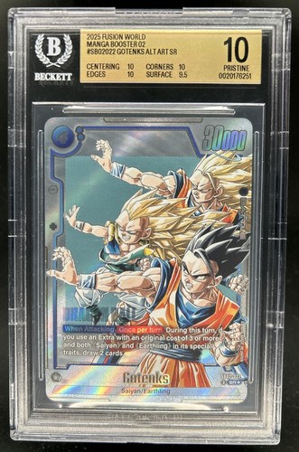 2025 Dragon Ball Super Fusion World Gotenks Alt Art #SB02-022 BGS 10 Pristine