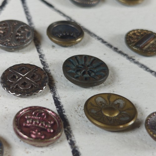 Collection Lot Antique And Vintage Buttons Victorian Picture - 第 8/8 張圖片