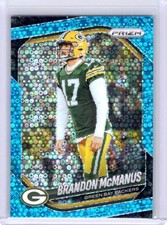 2025 Panini Prizm #290 Brandon McManus No Huddle Blue #/125
