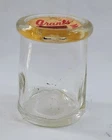 Vintage Miniature Glass Bottle Drink Grants Milk Cream