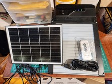 Solar Powered Smart Coop Door With Built In Camera - Black