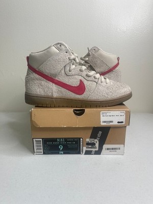 Size 9 - Nike Dunk High Pro SB Birch Hyper Red