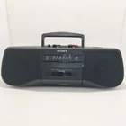 Sony Portable AM/FM Radio Cassette-Corder Tape Black CFS-B15 Excellent & Working