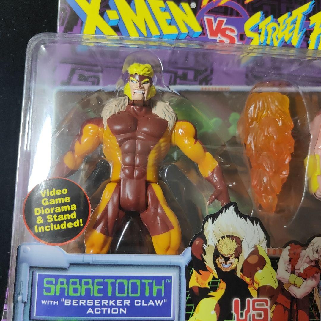 マーベル vs カプコン フィギュア セイバトゥースvsケン トイビズ