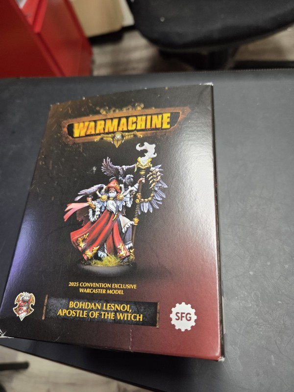 Warmachine Bohdan Lesnoi Apostle of the Witch 2025 Convention Exclusive