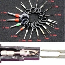 10 Set Wire Terminal Removal Tool Car Electrical Wiring Crimp Connector Pin Kit