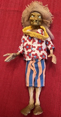 Vintage 1994 Tales from the Crypt 12" TALKING CRYPTKEEPER Hawaiian Shirt Doll