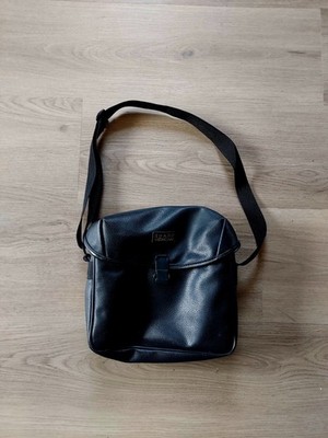 Sharp Viewcam Black Synthetic Leather Camcorder Carry Shoulder Bag With Strap
