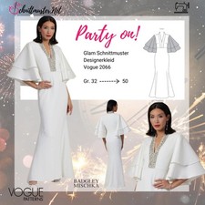 Schnittmuster Damenkleider Vogue v2066 32-40/...