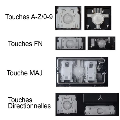 Touche de Clavier Français pour HP ProBook 430 G6 430 G7 435 G6 435 G7