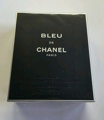 Chanel Bleu De Chanel Pour Homme Giftset 3x 20ml NEU/Ovp/Versiegelt
