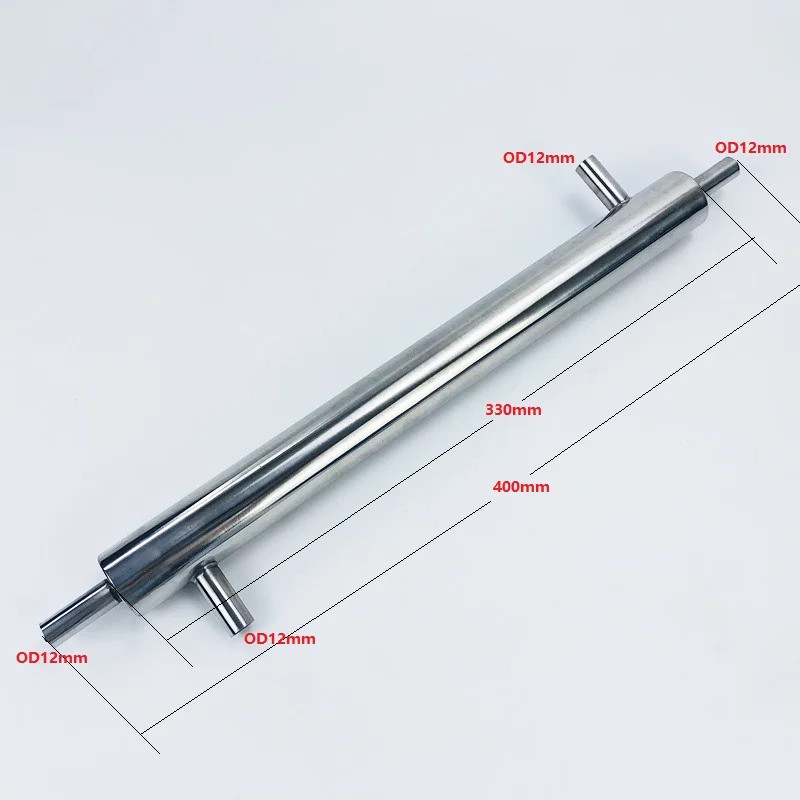 400mm Distiller Condenser Reflux Cooler Stainless Steel 304 Vodka Maker Homebrew