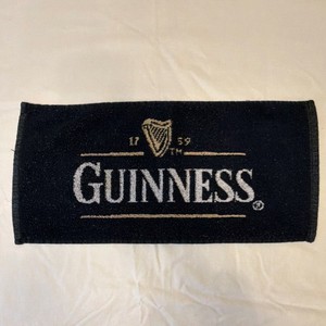 Guinness Beer Towel Collectible Breweriana Bar Pub Decor