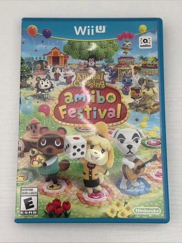 Animal Crossing: Amiibo Festival (Nintendo Wii U, 2015) – Complete Tested