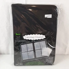 Darice Embossing Essentials Embossing Folder Organizer Canvas 40 Storage Pockets