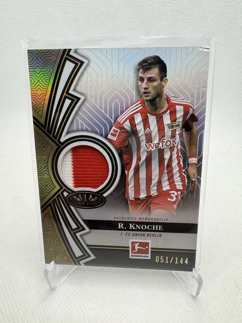 Robin Knoche  fc union berlin topps bundesliga tier one relic /144