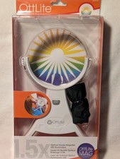 NIB OTTLITE Mag Optical Grade LED Illuminated 1.5x Magnifier 5x9