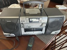 Aiwa Boombox CA-DW530U CD/Radio/works Cassette REMOTE CD Player Not Working 