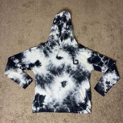 Burn Boot Camp Tie Dye Hoodie Spellout Size Small Womens