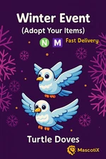 Adopt Your Winter Event Pet Turtle Dove with Fast Delivery