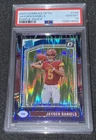 2024 Donruss Optic JAYDEN DANIELS RC PSA 10 Purple Shock ￼ Commanders