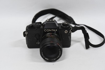 Contax 139 Quartz 35mm Film SLR Camera with Yashica ML Macro 55mm f 2.8 Lens