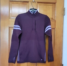 SMARTWOOL INTRAKNIT MERINO TECH 1/4 ZIP PULLOVER SIZE XS $170 NWT