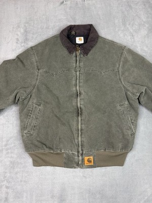 Carhartt Santa Fe J14 MOS Bomber Green Size Large | eBay