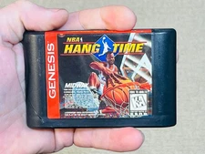 NBA Hang Time - Authentic Sega Genesis Game - Tested & Works