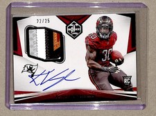 2020 Limited Rookie Patch Ke'Shawn Vaughn RC Auto 22/25 #136