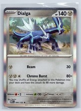 Dialga 095/132 Rare Mega Evolution Pokemon Holo Near Mint