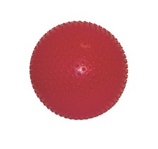 CanDo Inflatable Exercise Ball - Sensi-Ball - Red - 30" 75 cm 