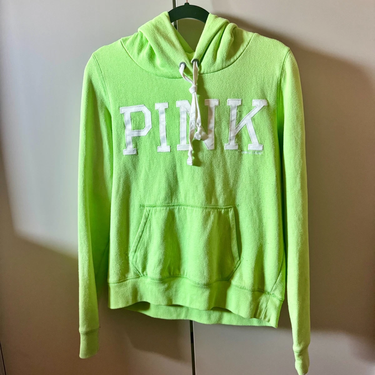 Sweat-Shirt Victoria's Secret Vert - Taille XS/TP (Petites) - Occasion Très Bon État