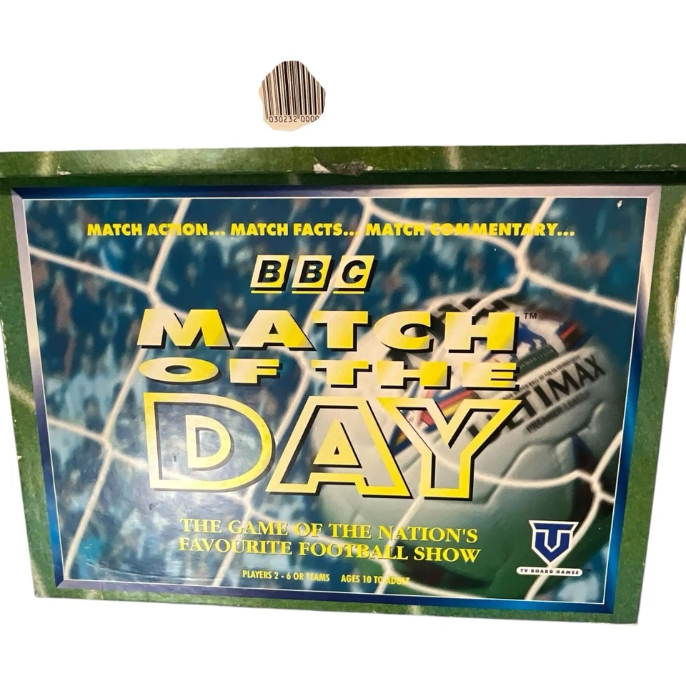 BBC Match of the Day Board Game 1997 Football Trivia CIB TV Board Games Vtg - Image 3 of 4