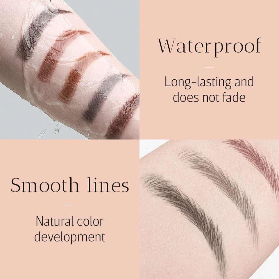 2024 Actualización Magic Lápiz de Cejas 3D Impermeable Microblading Lápiz de Cejas C... Foto 4 de 4